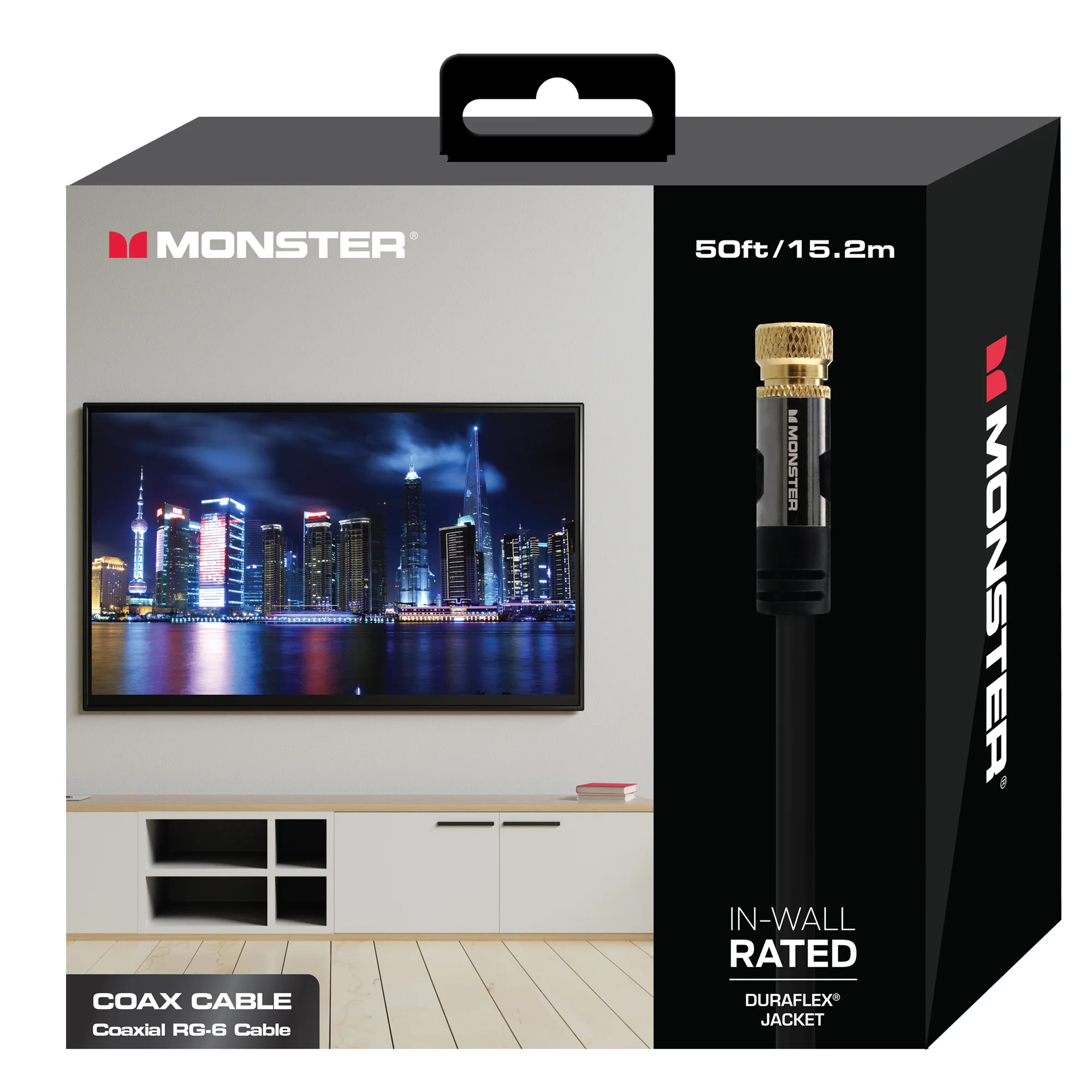 High-Performance RG-6 Quad Shield Coaxial Cable for High-Speed Internet - Image 8