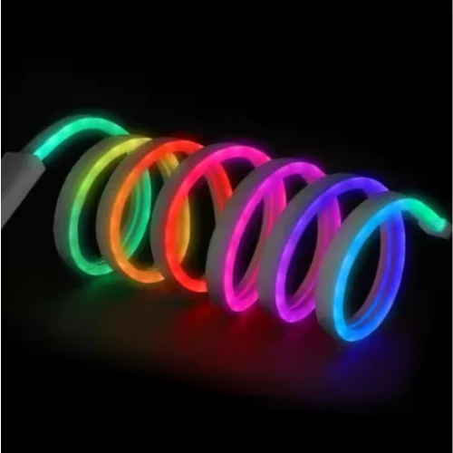 2pk 6.5ft Custom Neon Flex LED Light Strip and 3D Memory Wire Core, Shapes-it and Build Words - Image 5
