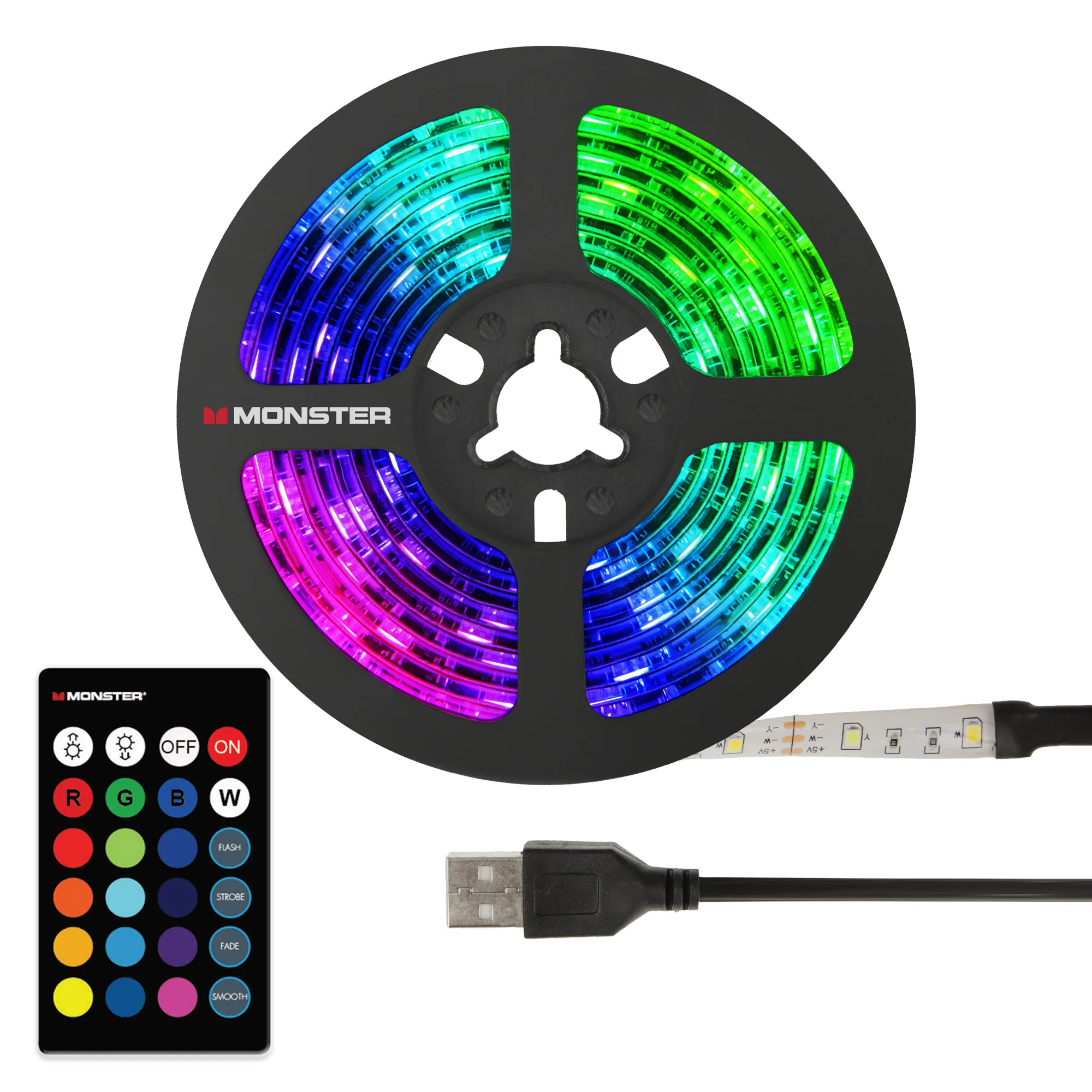 6.5ft Multi-Color LED Car Accent Light Strip - Image 4