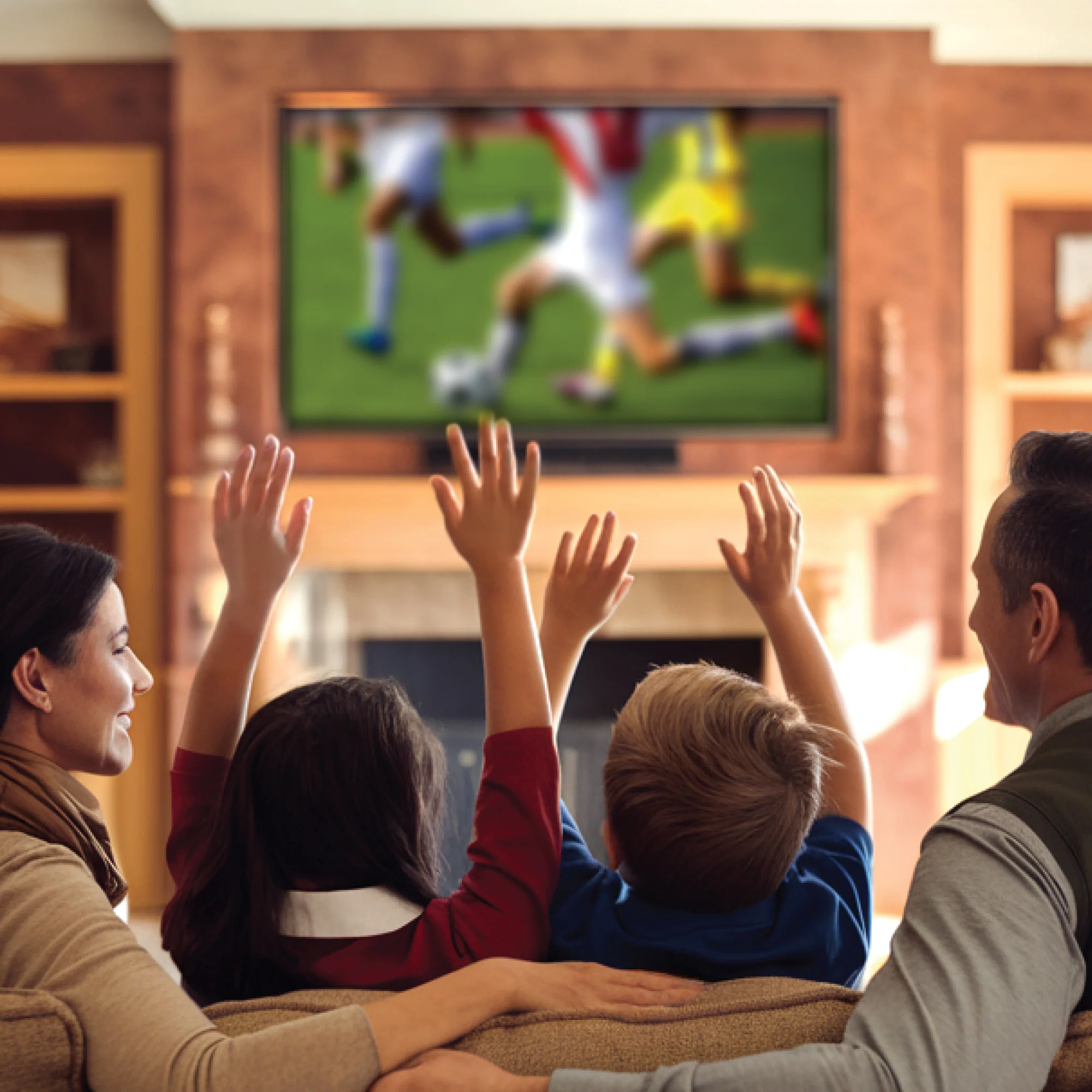 Monster Black Full Motion TV Wall Mount for 13"-42" Flat Screens | Swivel, Tilt, Articulating | Max 55 lbs | VESA 200x200 - Image 7