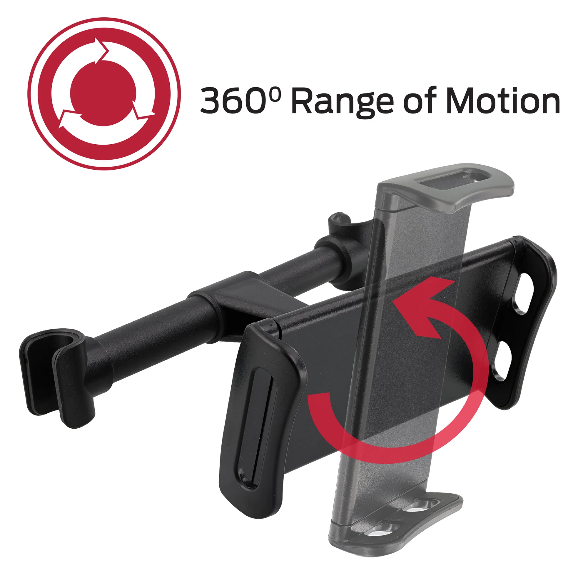 2 pack Universal Backseat Headrest Tablet Mount - Keep Passengers Entertained on the Go! - Image 5