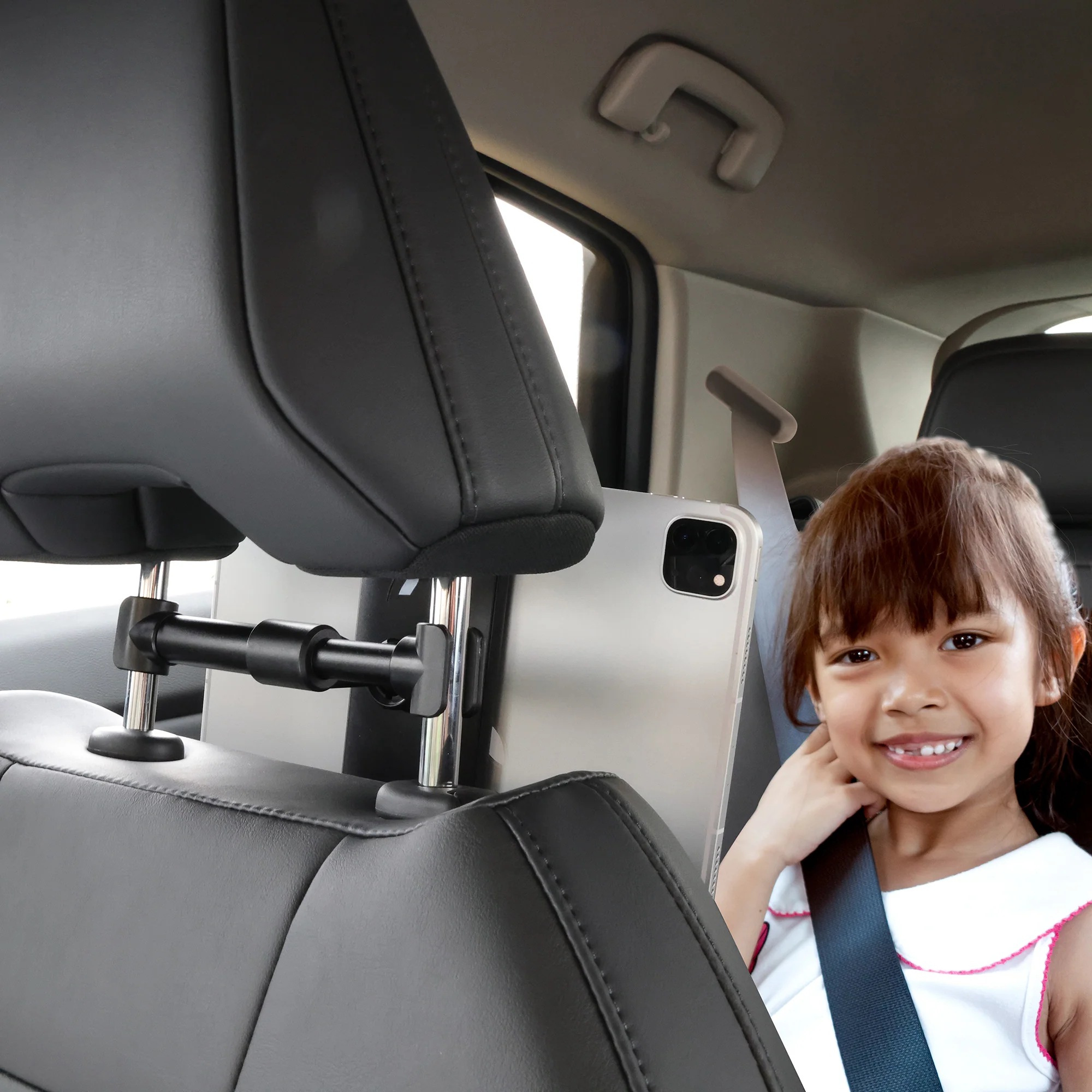 2 pack Universal Backseat Headrest Tablet Mount - Keep Passengers Entertained on the Go! - Image 6