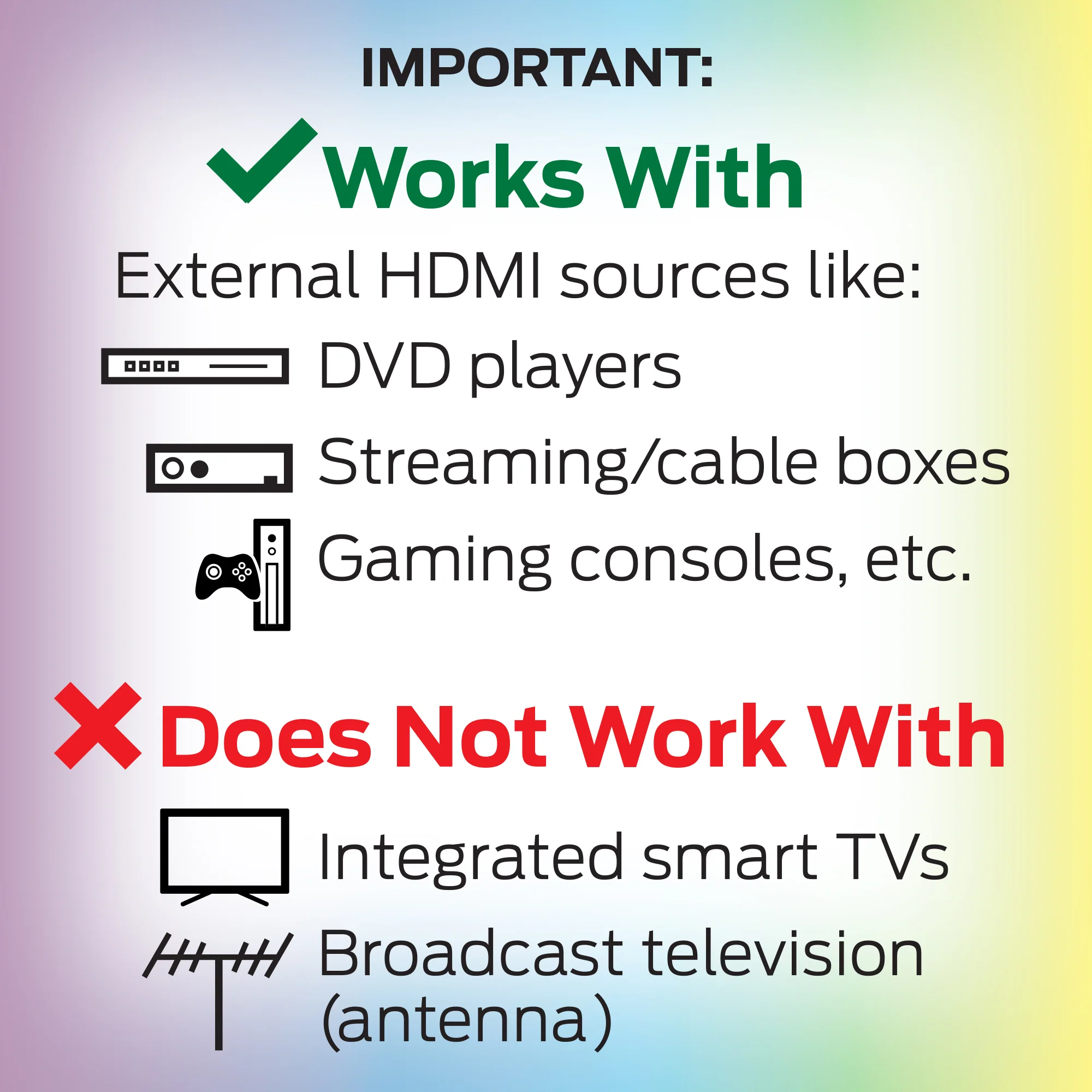 Smart Lighting HDMI Color Sync LED Strip for TVs Up to 85”, Color Flow, Music Mode, App & Voice Control, HDMI Decoder - Image 9