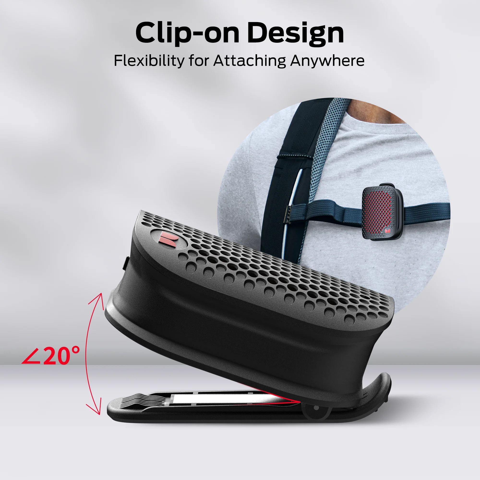 Premium Mini Bluetooth Speaker, Built-in Microphone for Calls, Arm Wearable - Image 11