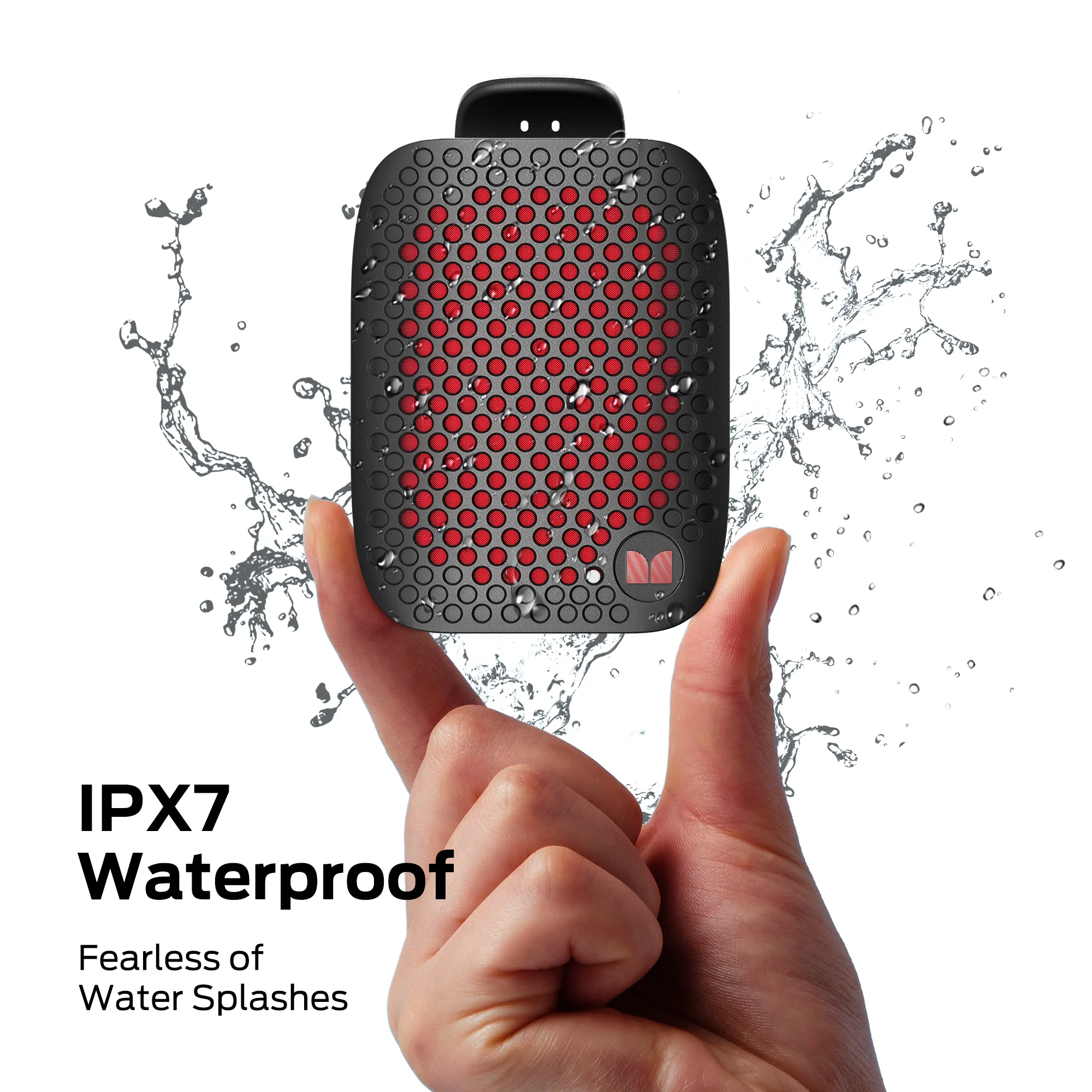 Premium Mini Bluetooth Speaker, Built-in Microphone for Calls, Arm Wearable - Image 3