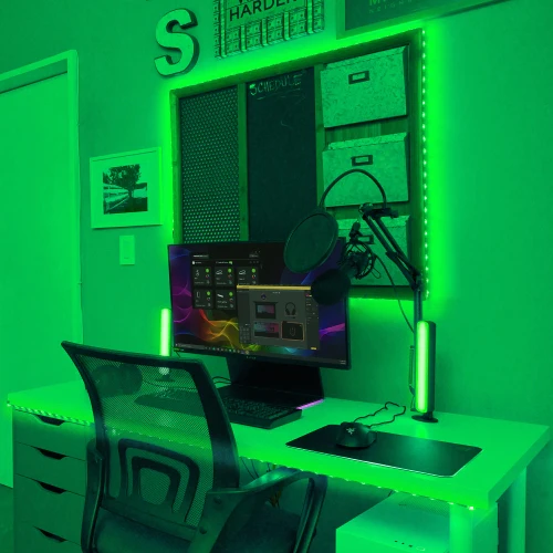 Smart LED Light Bars 2 Pack, Multi-Color Sound Reactive Dimmable Razor Chroma - Image 5