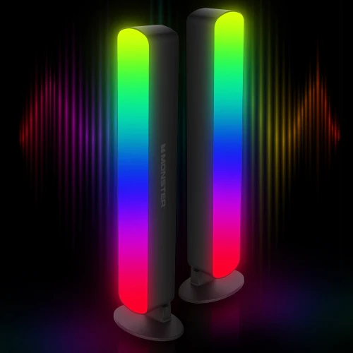 Smart LED Light Bars 2 Pack, Multi-Color Sound Reactive Dimmable Razor Chroma - Image 8