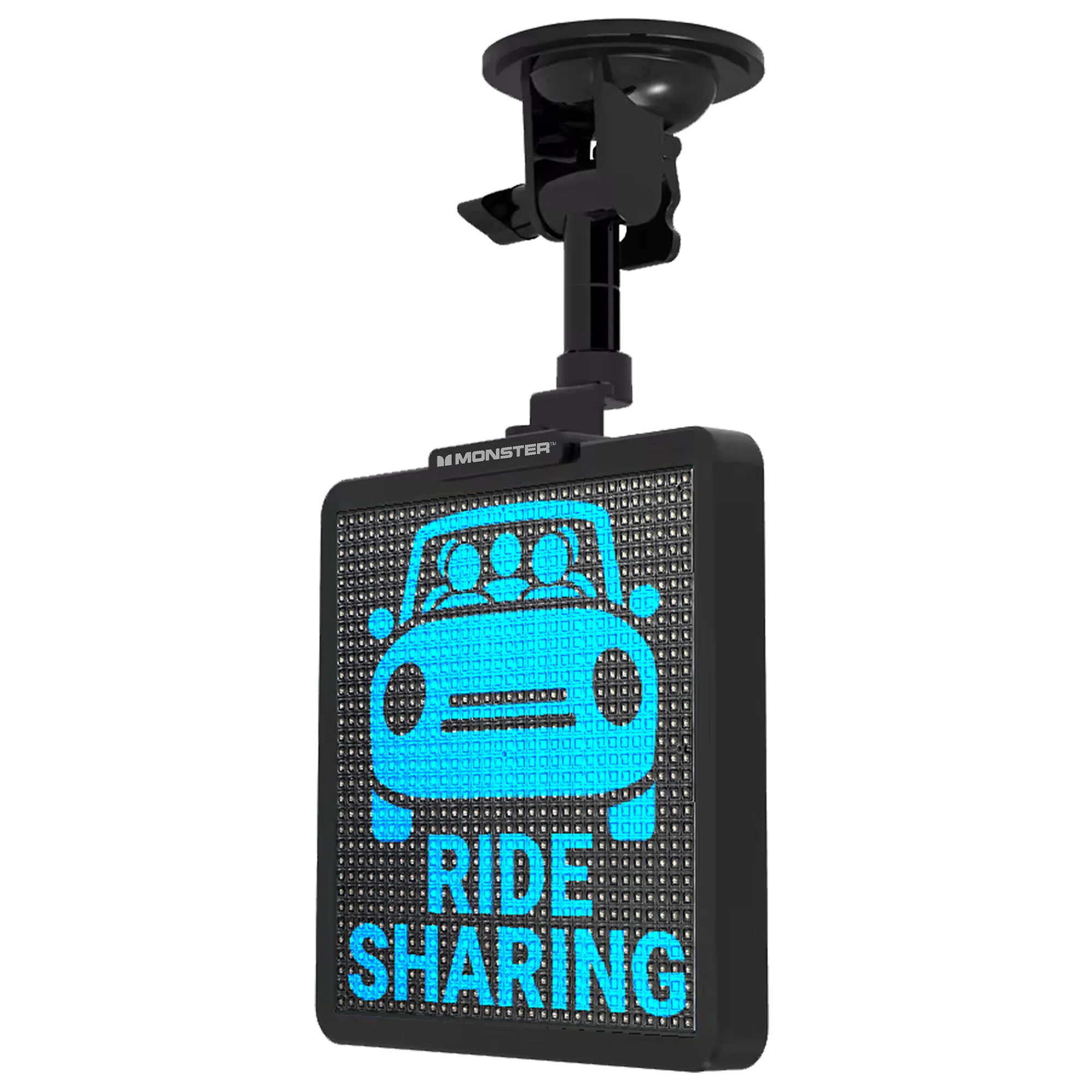 Monster LED Smart Car Pixel Smart Screen with Sound Reactive Mobile App - Image 4