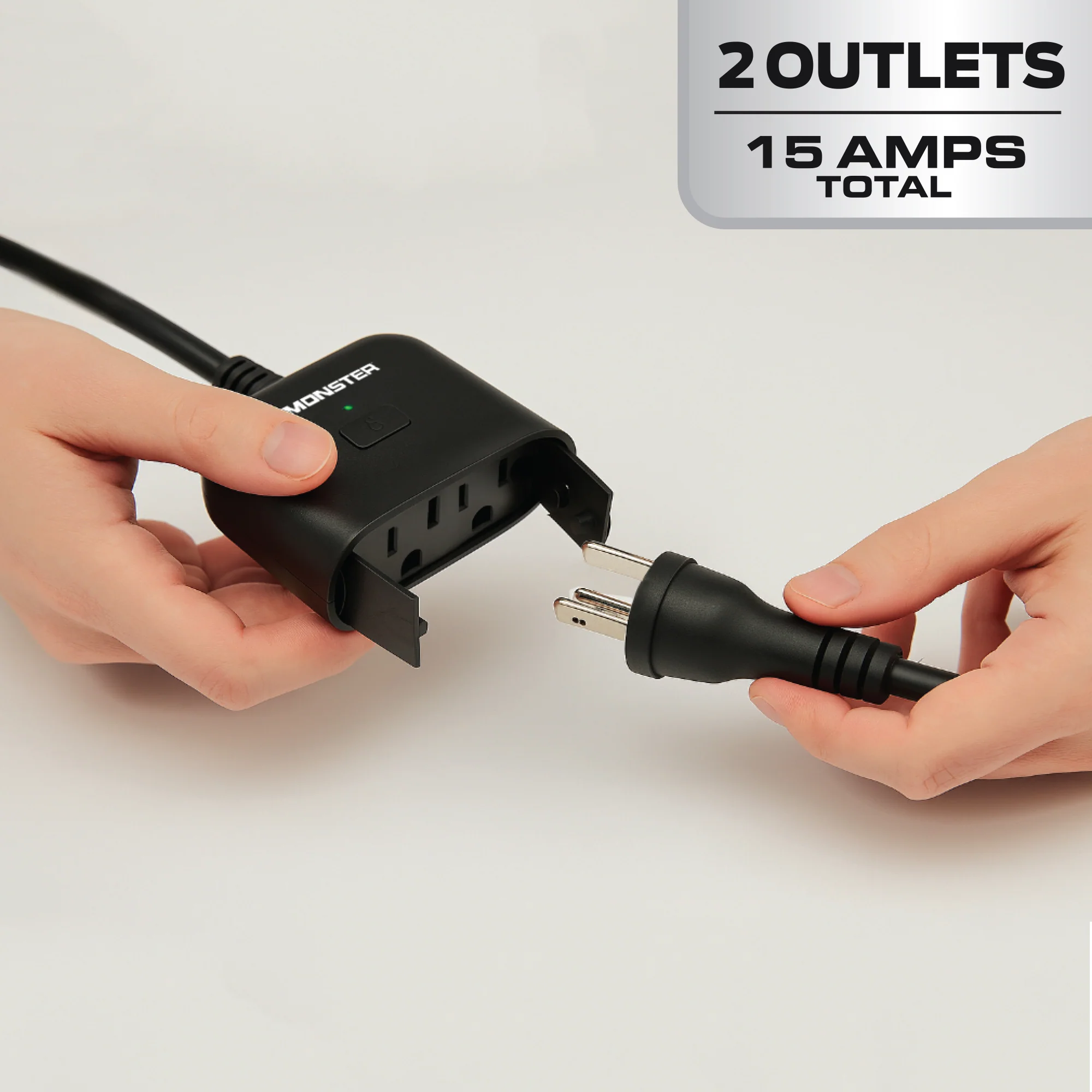 Monster Smart Dual Outdoor Plug with Wi-Fi, Weather-Resistant, 2 Outlets Compatible with Alexa & Google Home - Image 7