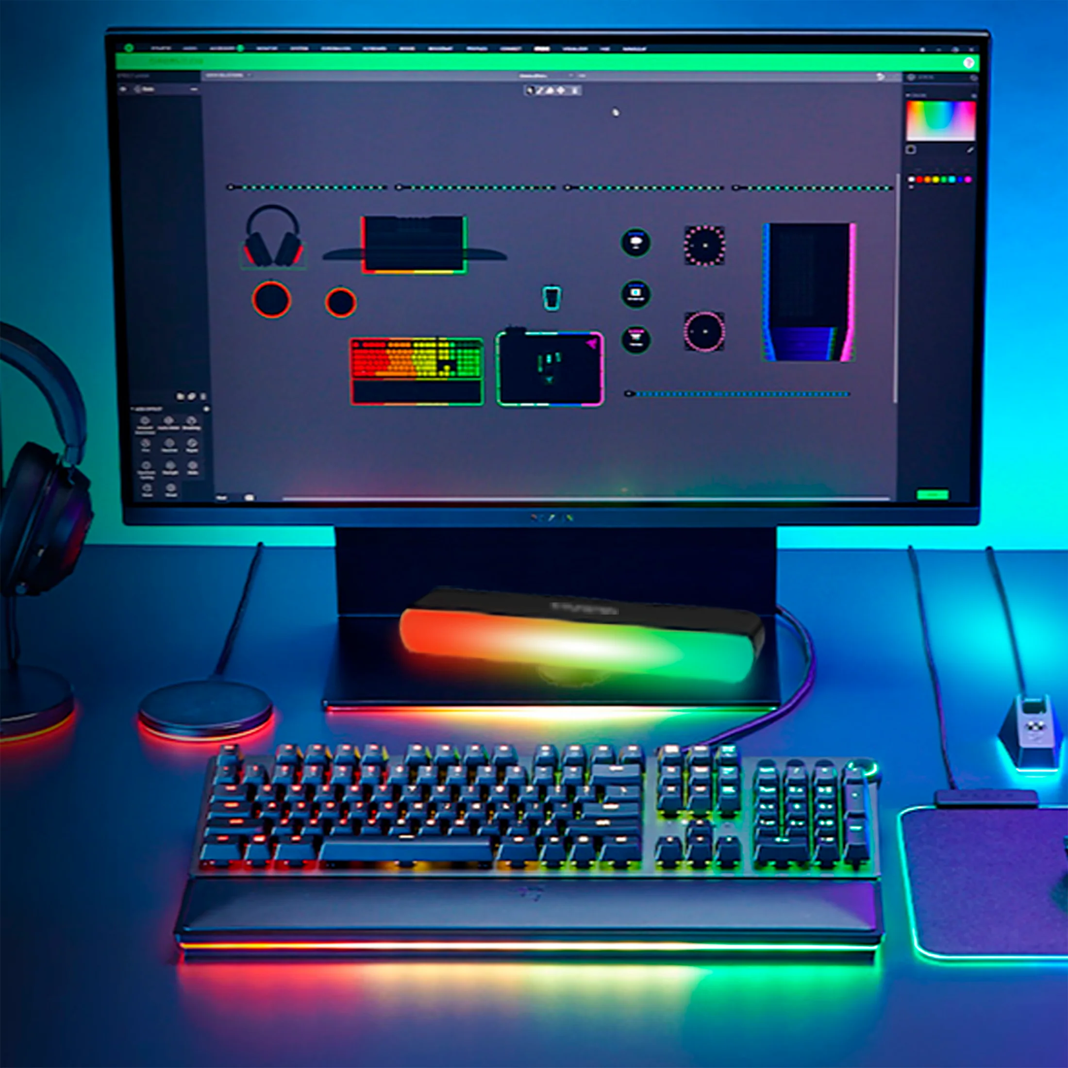 Smart Sound Reactive Color Flow Light Bar - Image 4