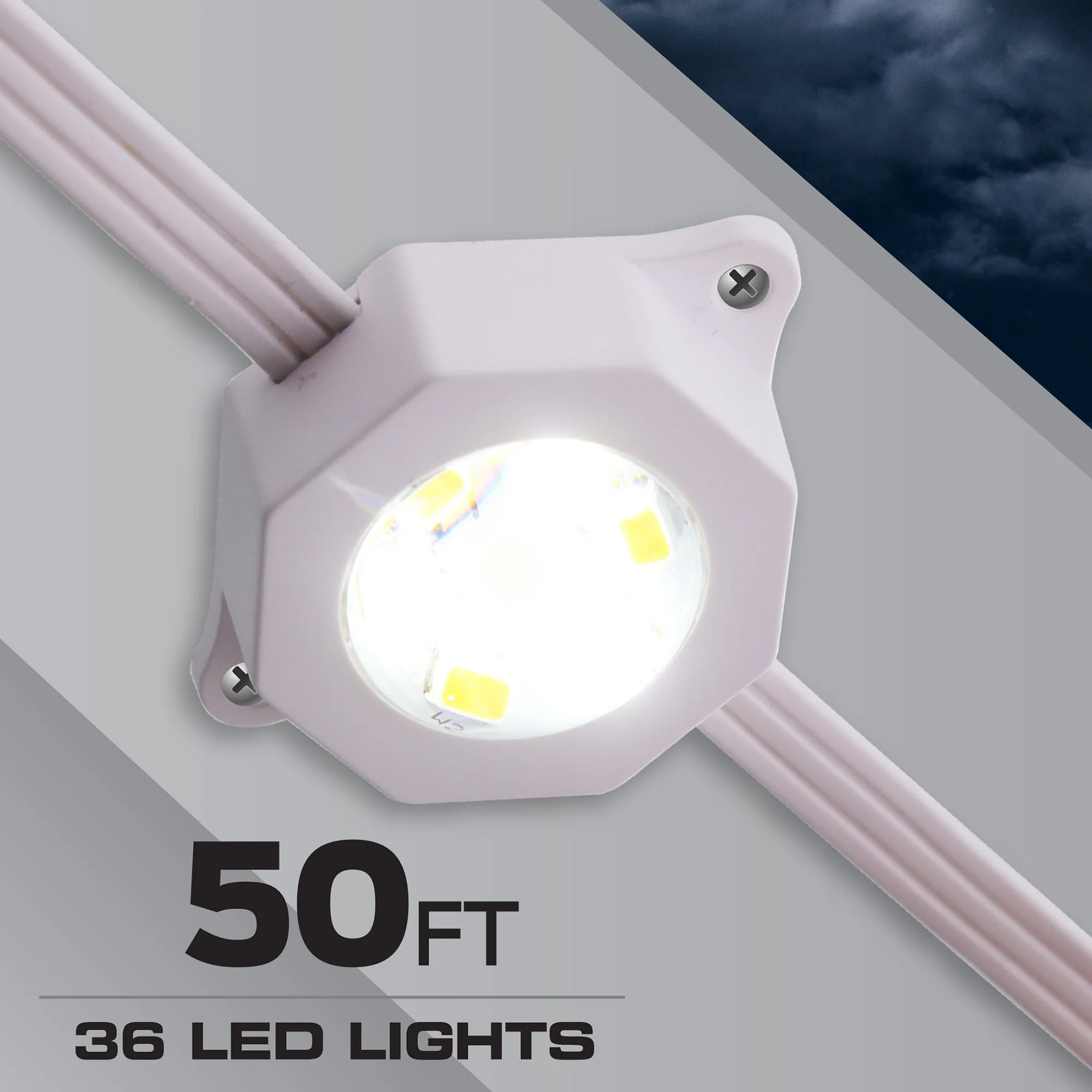 Smart Permanent Outdoor Lights, LED Eaves Lights, IP66 Weather & Water Resistant - Image 6