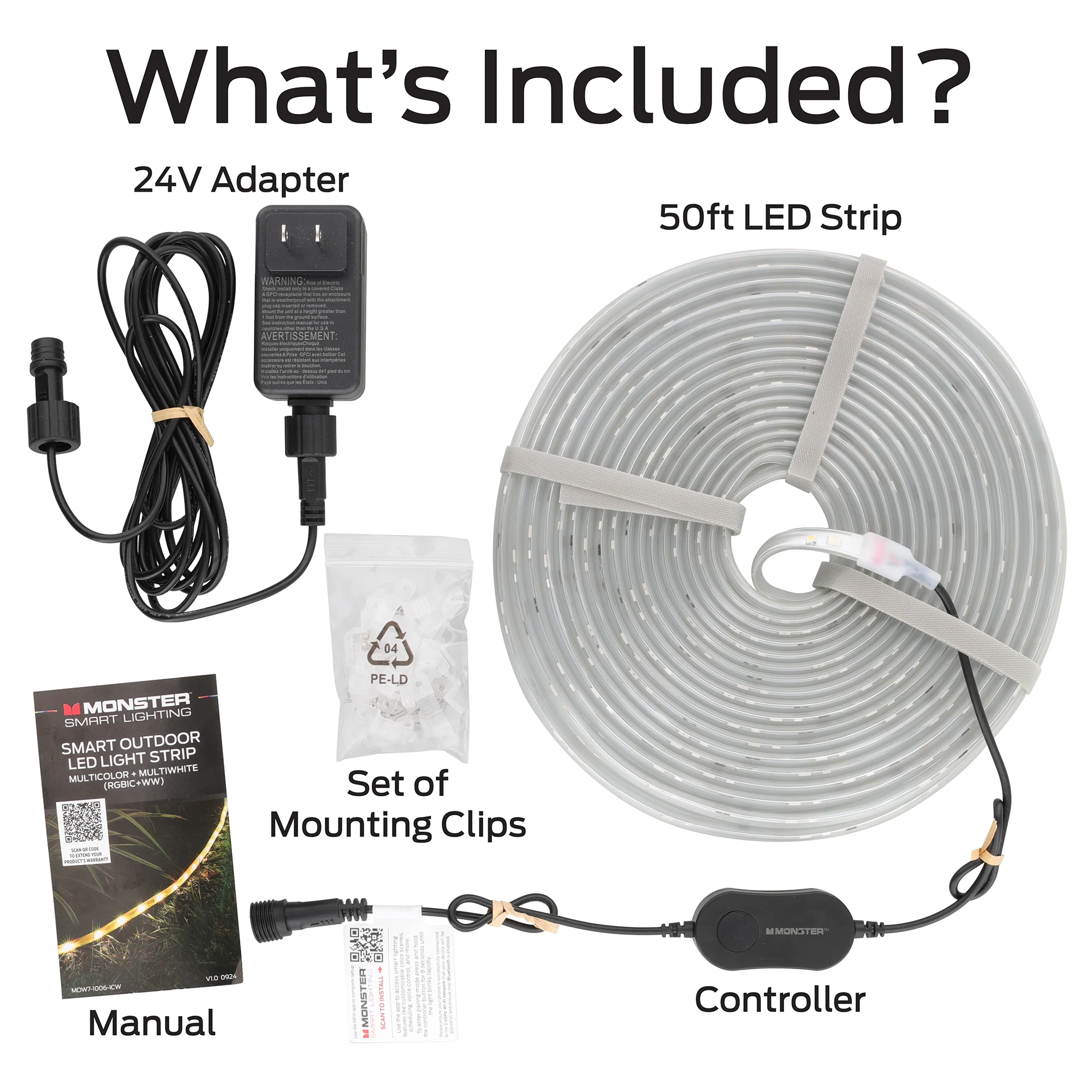 Smart Outdoor Multicolor and Multi-White LED Light Strip - Image 7