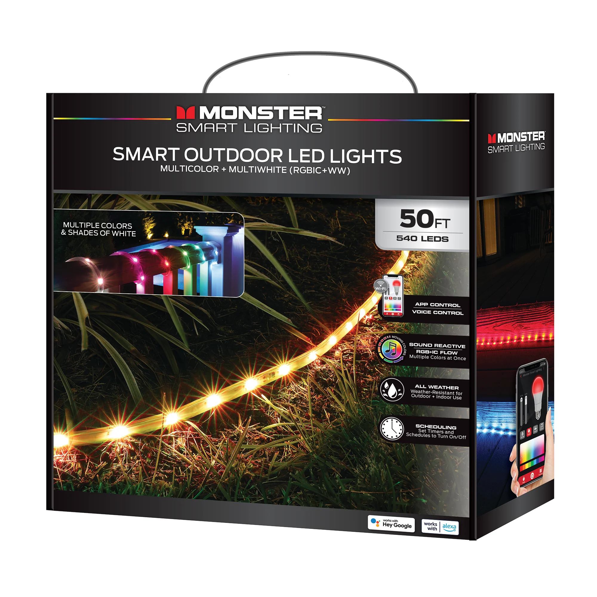 Smart Outdoor Multicolor and Multi-White LED Light Strip - Image 8