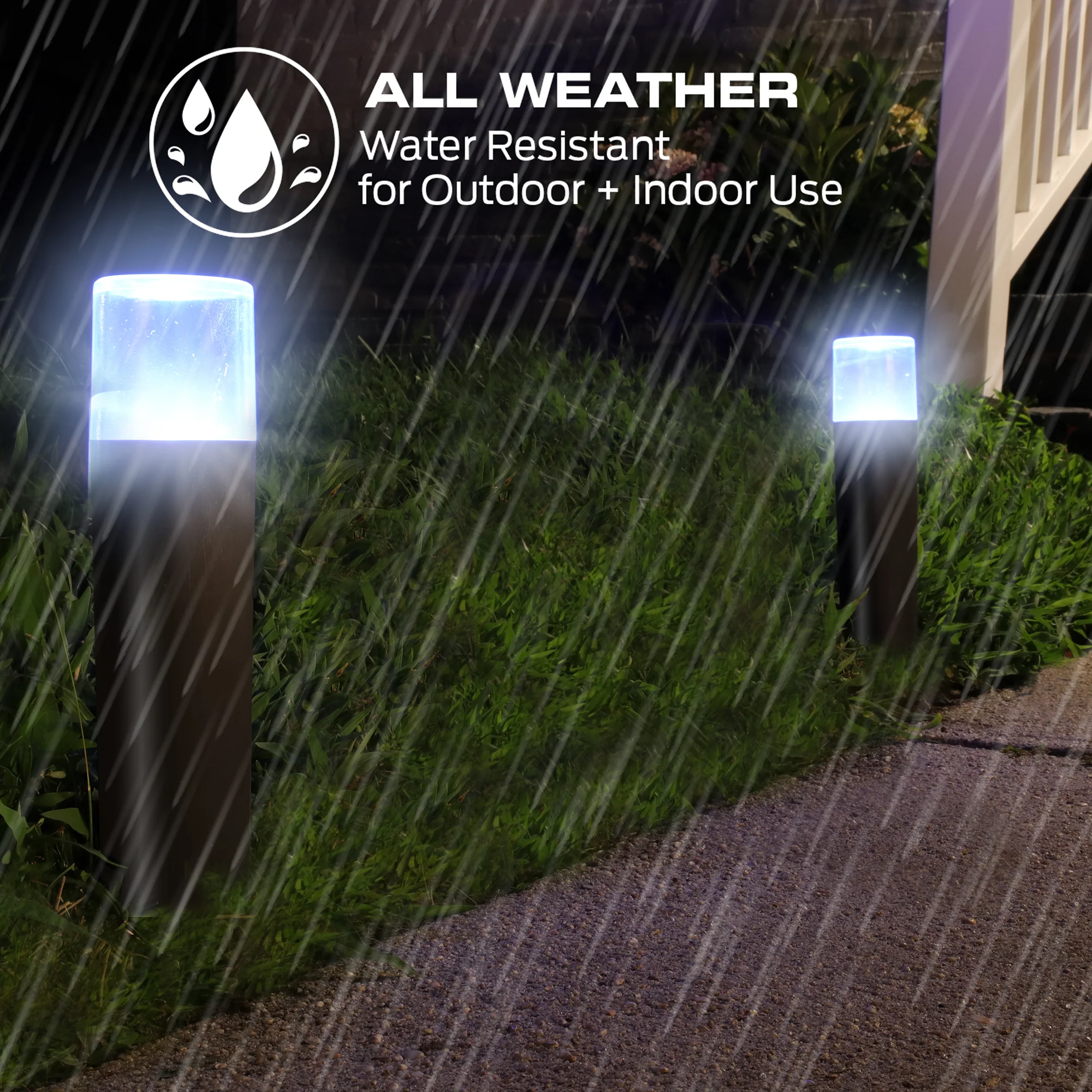Smart Sound Reactive Pathway LED Lights, 4 Individually Controlled Dimmable LEDs, IP66 Water & Weather Resistant - Image 5