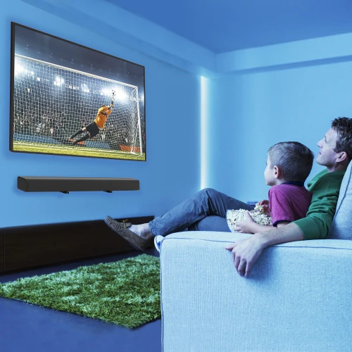 Tilt Motion Wall Mount For 32-70” TVs and Adjustable Soundbar Mount - Image 5