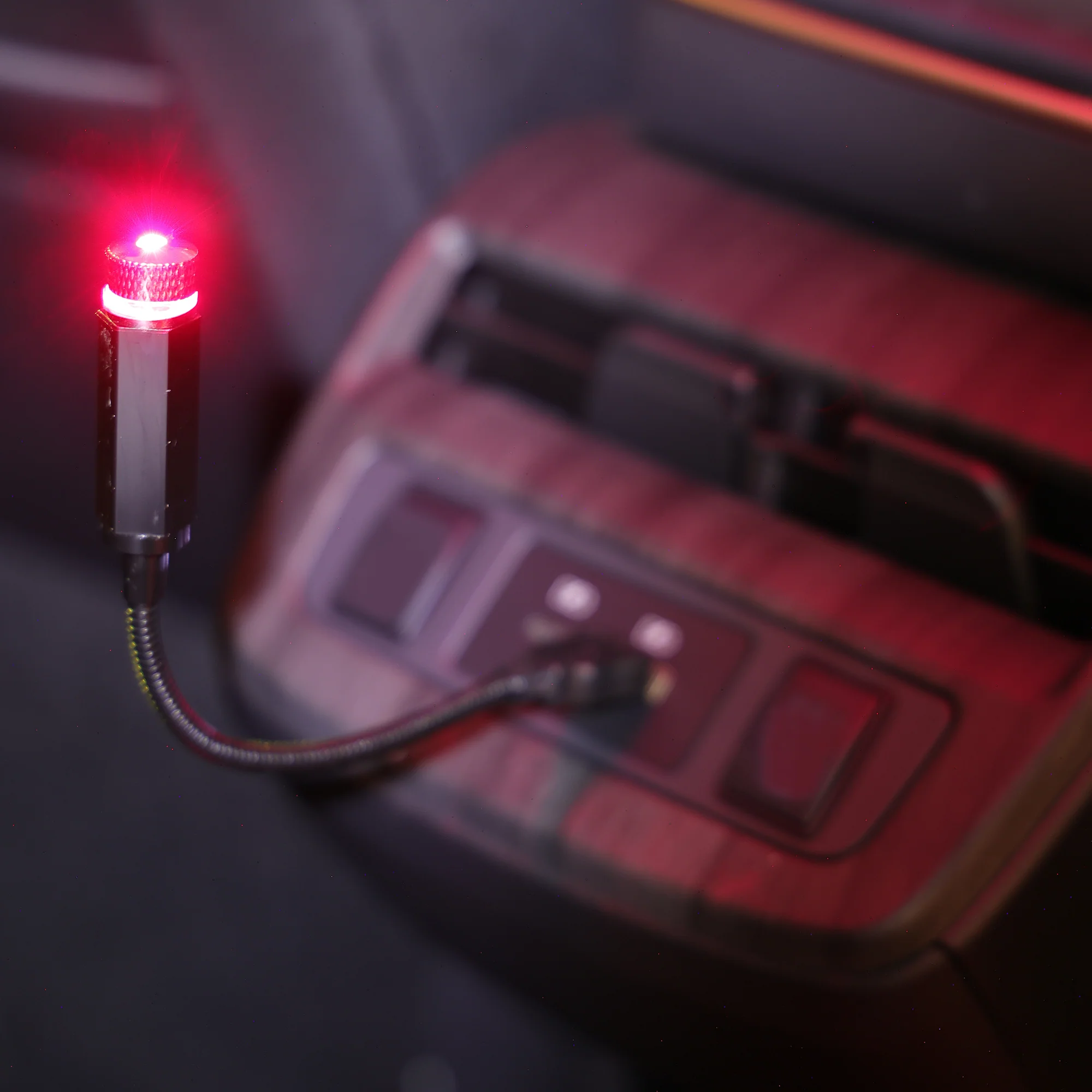 8" Red Starry Night LED Laser Light: USB-Powered Laser Accent - Image 6