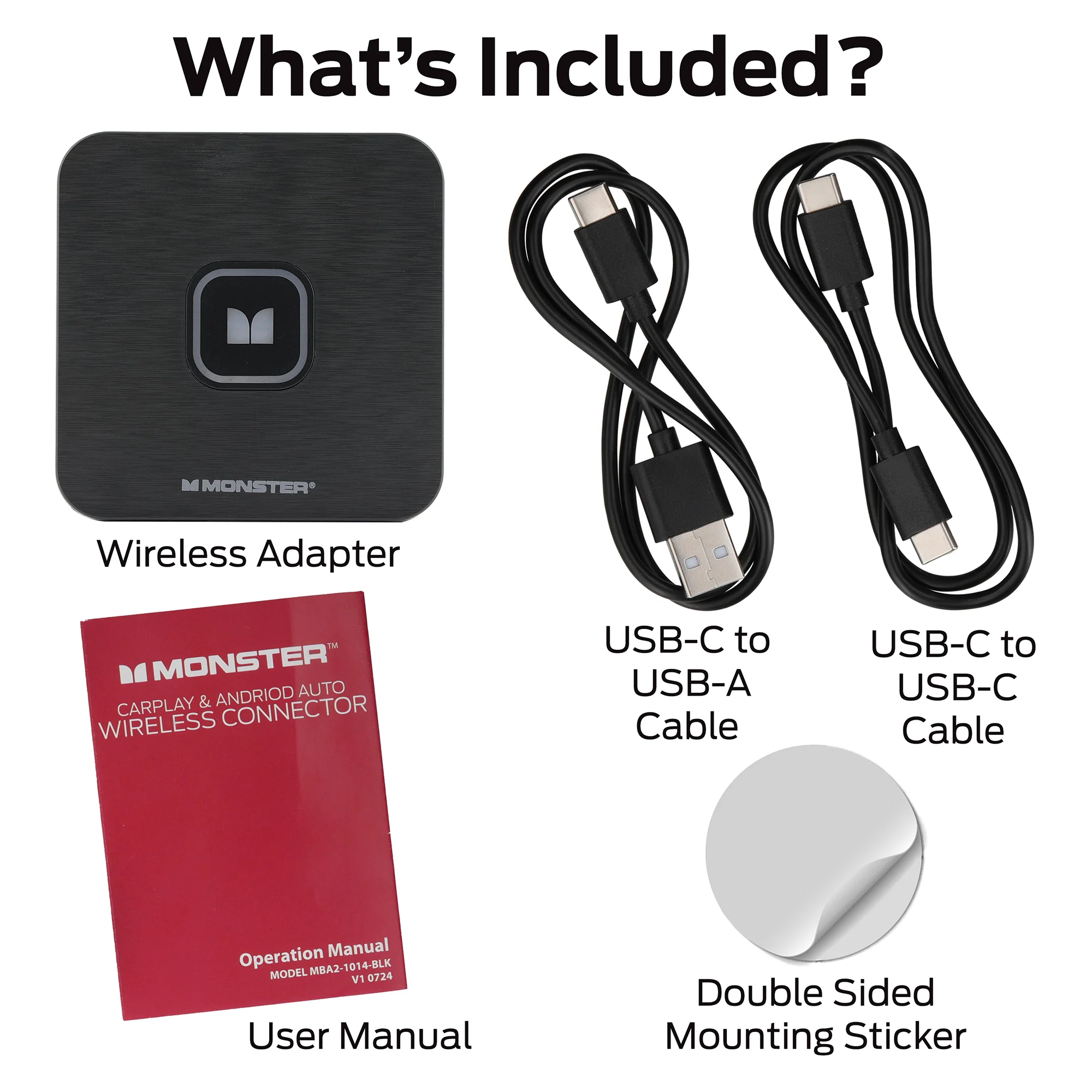 Wireless CarPlay Adapter Compatible with Apple CarPlay & Android Auto - Image 7