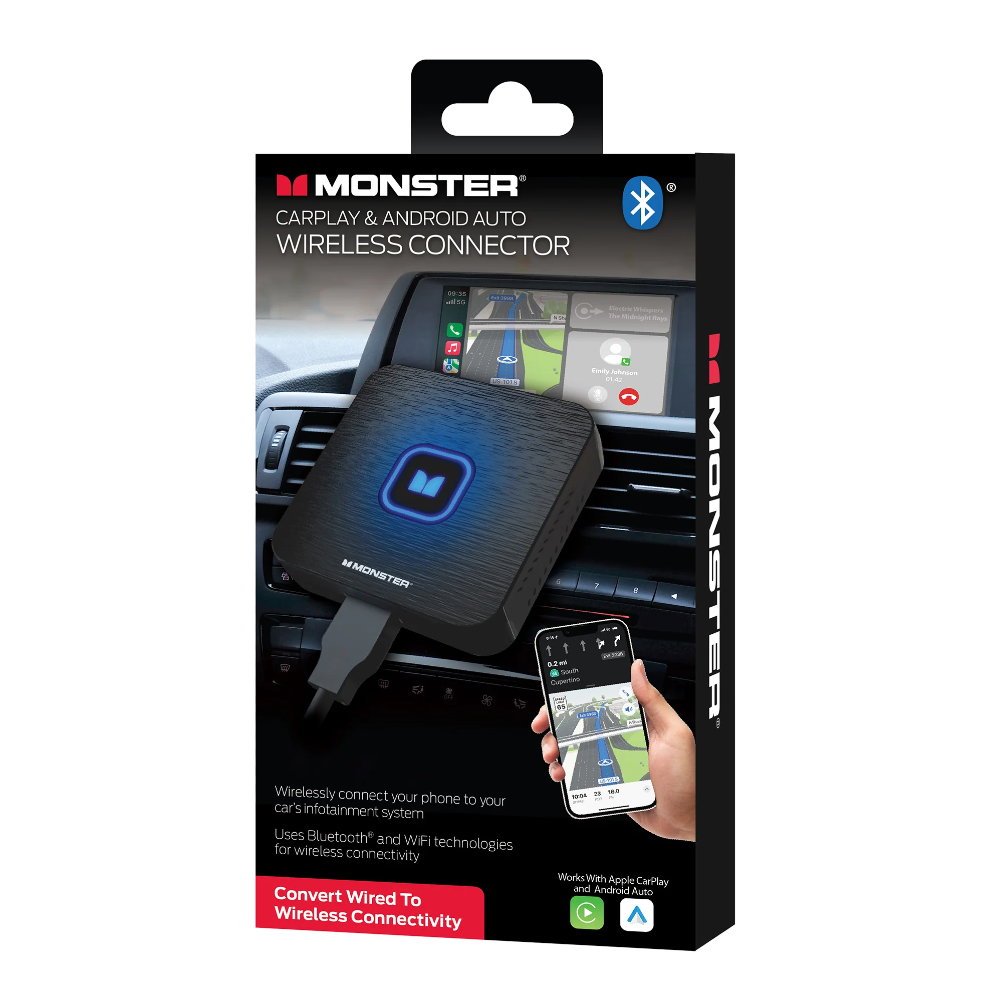 Wireless CarPlay Adapter Compatible with Apple CarPlay & Android Auto - Image 8